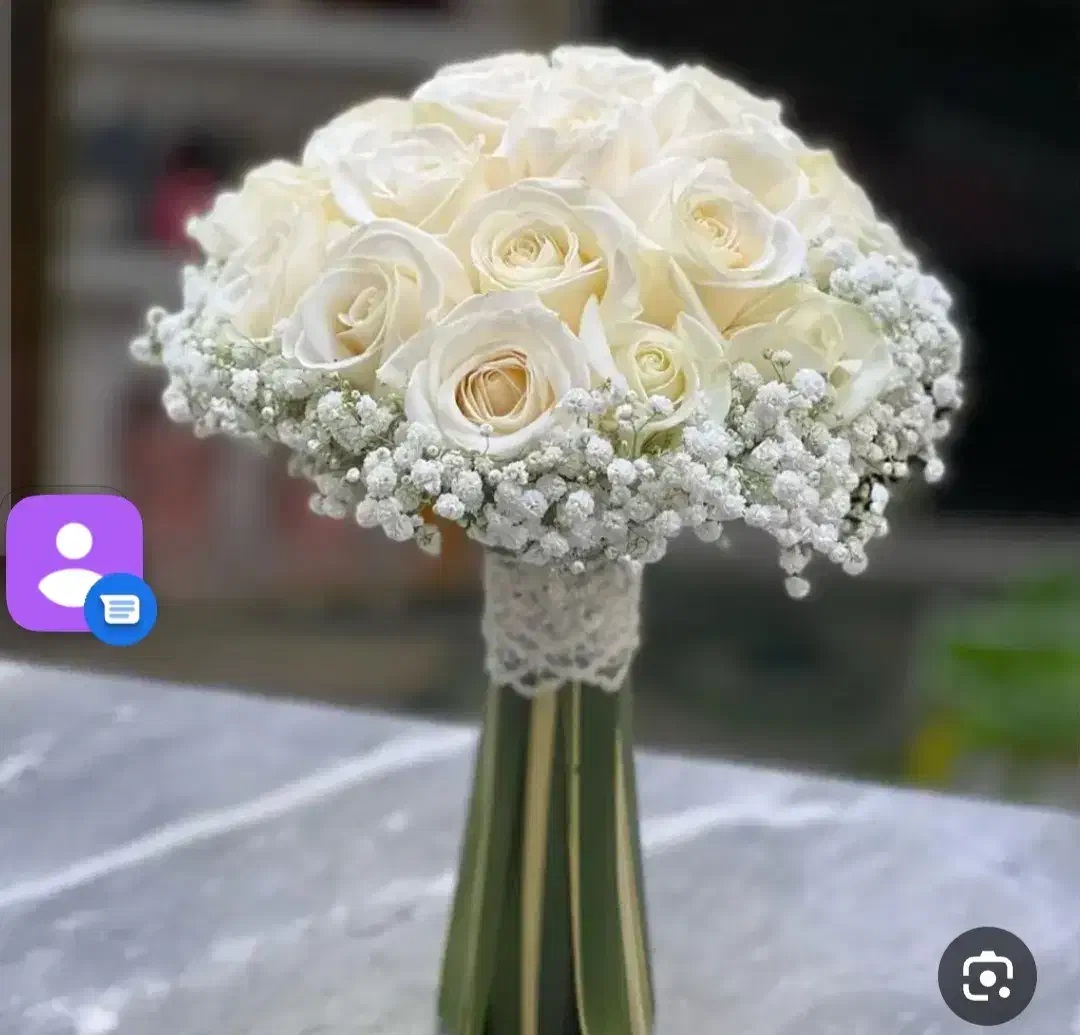 دسته گل عروس
