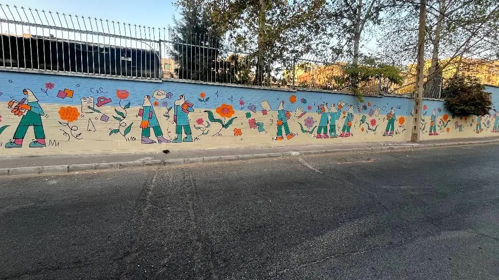نقاشی دیواری